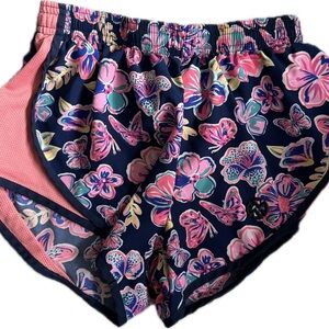 SIMPLY SOUTHERN PREPPY BUTTERFLY RUN SHORTS Womens Size S